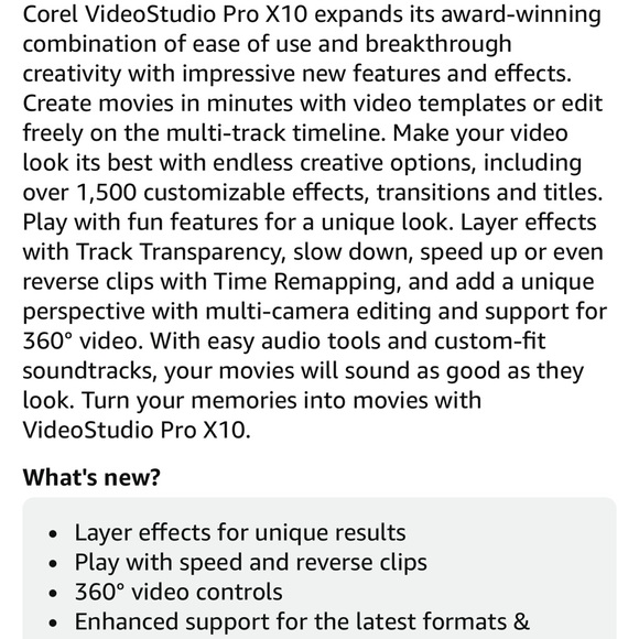 VideoStudio Pro X10 Video Editing Software - Picture 3 of 6